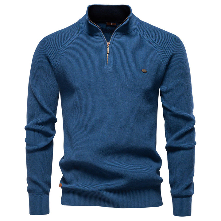 Pull Homme Demi-Zip