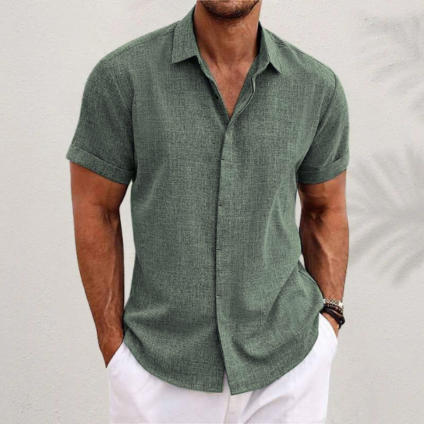 Louis | Chemise classique à manches courtes pour hommes