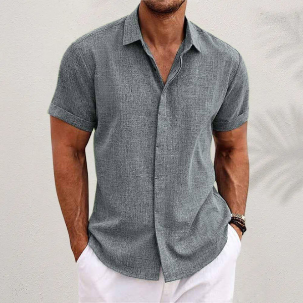 Louis | Chemise classique à manches courtes pour hommes