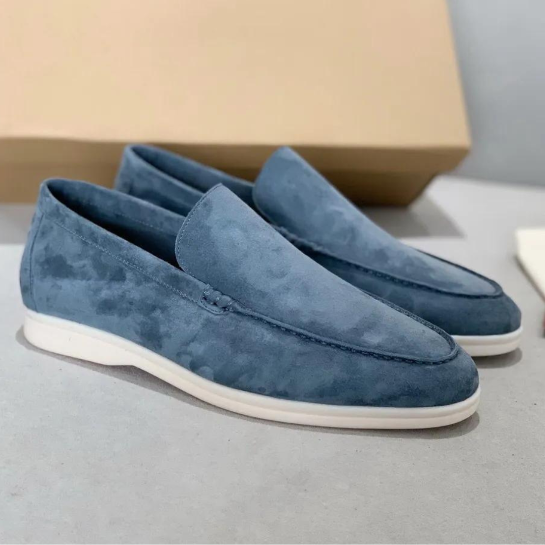 Maxence | Mocassins en daim pour hommes