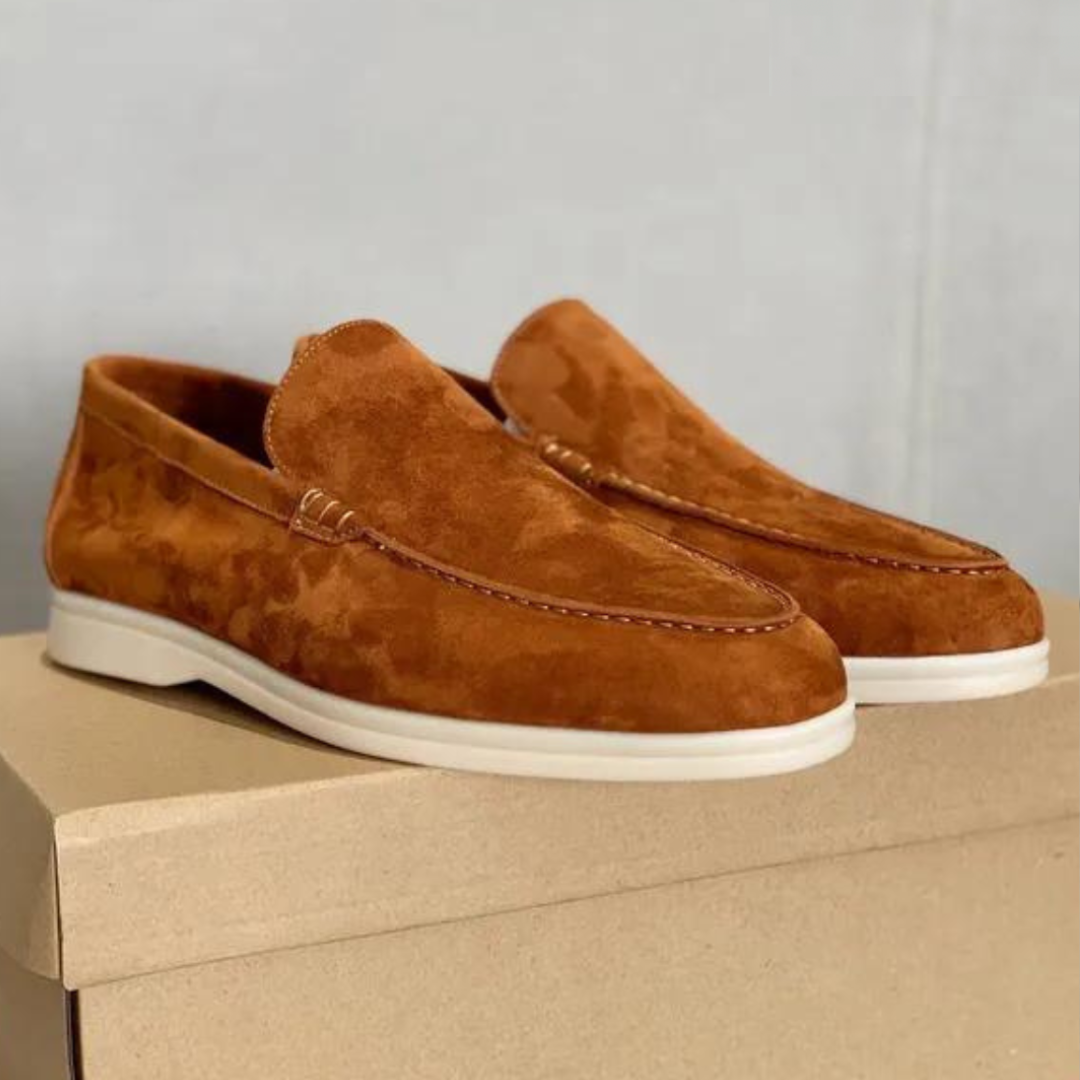 Maxence | Mocassins en daim pour hommes