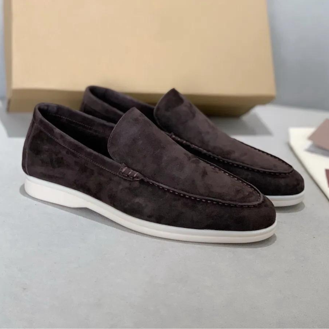 Maxence | Mocassins en daim pour hommes