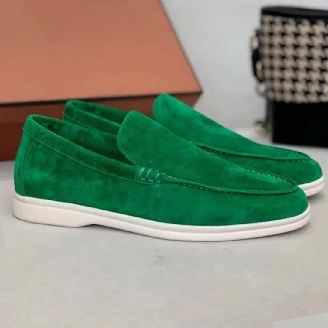 Maxence | Mocassins en daim pour hommes