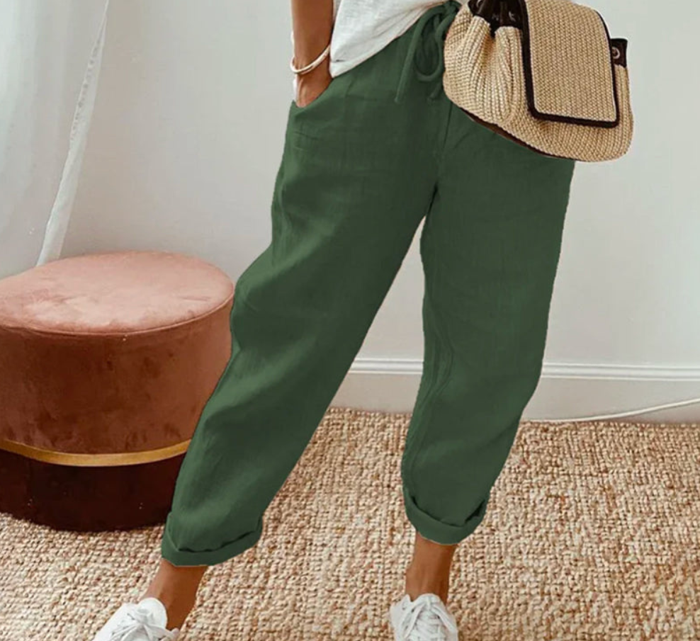 Agnès | Pantalon décontracté respirant pour femme