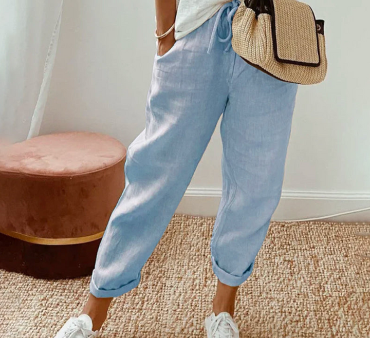 Agnès | Pantalon décontracté respirant pour femme