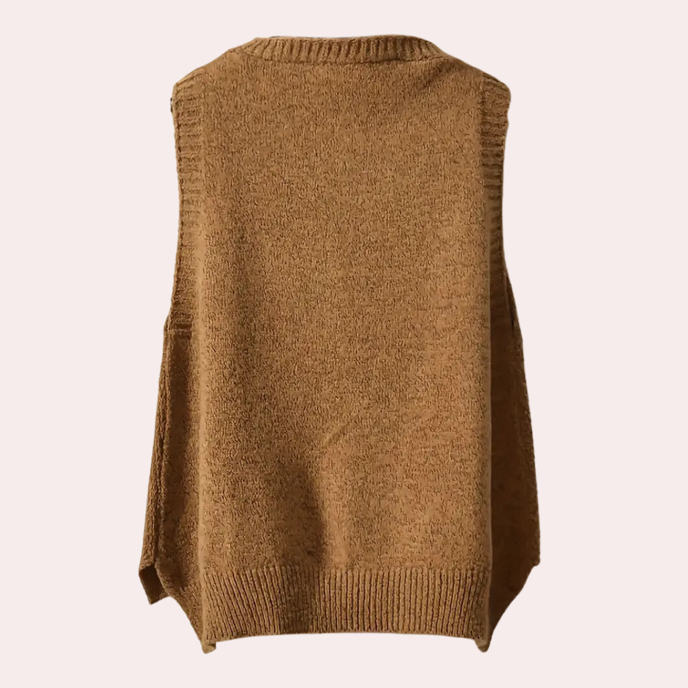 ALANNAH - Gilet Tricoté pour Femmes
