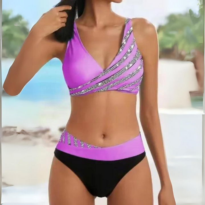 Marguerite | Bikini à décolleté en V pour femmes