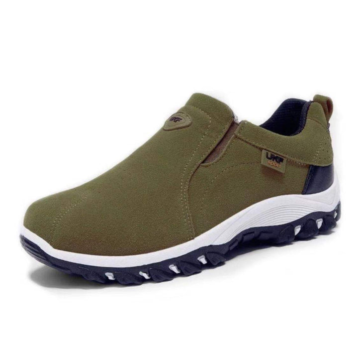 Chaussures de Randonnée Homme Sans Lacets, Semelle Antidérapante