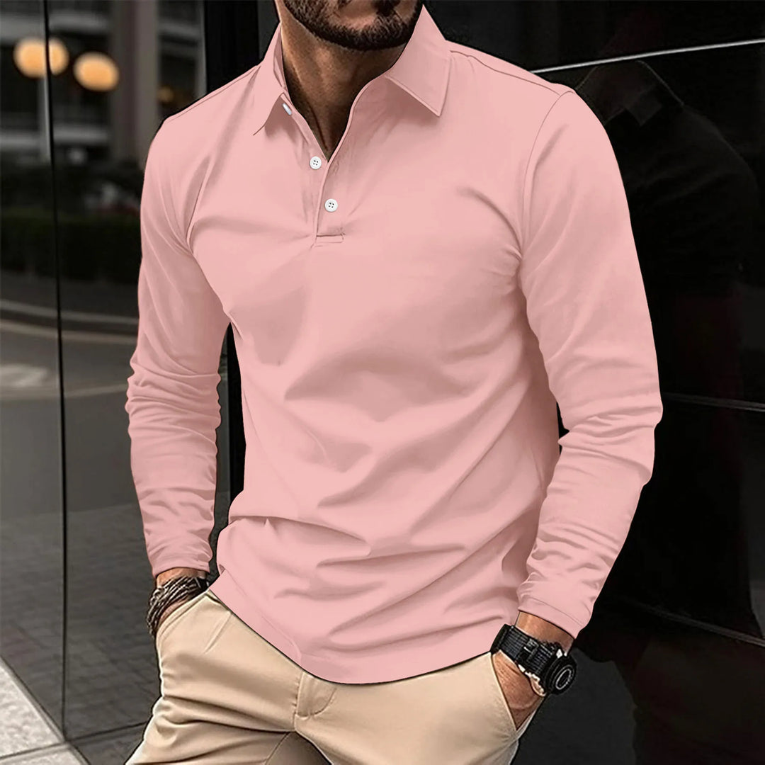 Victor | Polo à manches longues pour hommes
