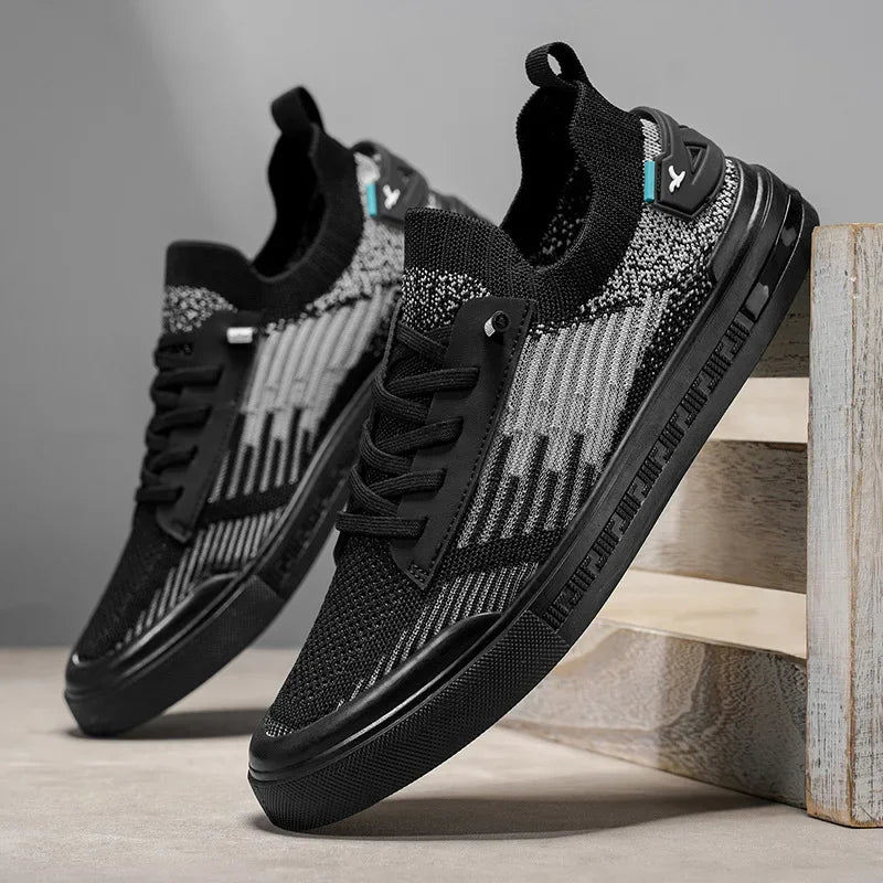 Baskets en Maille Tricotée pour Homme