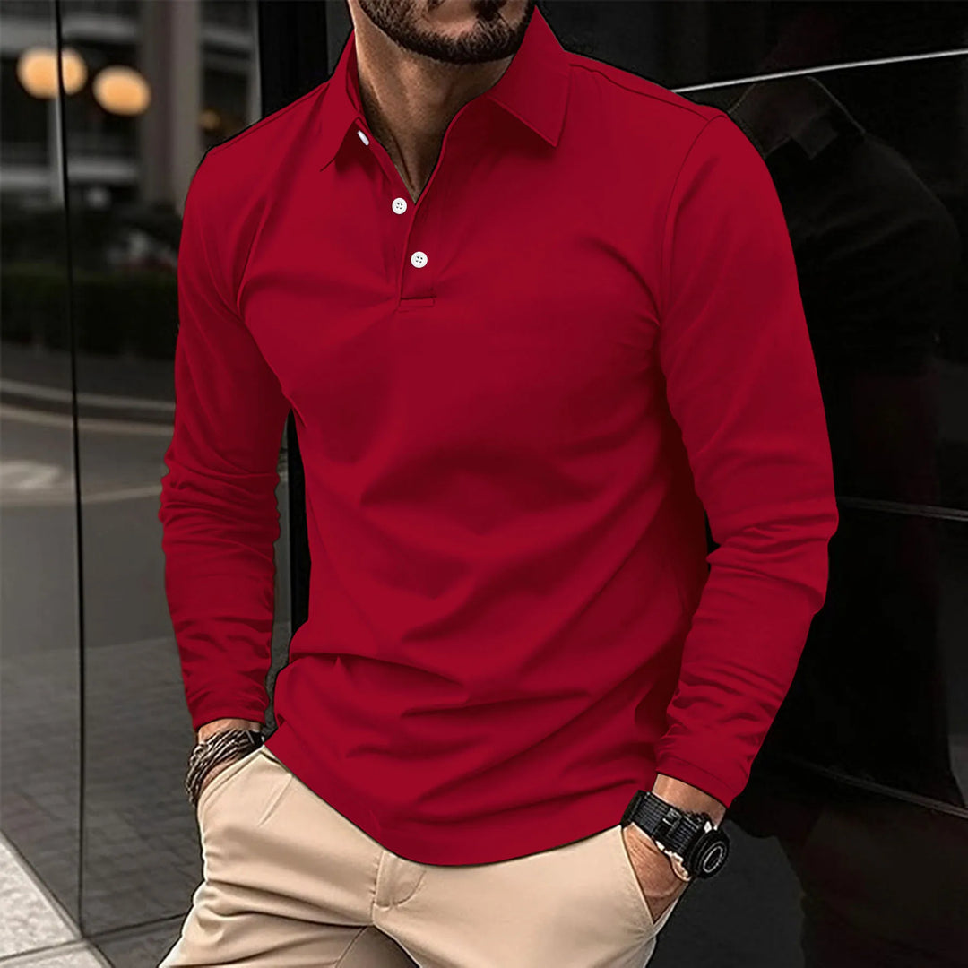 Victor | Polo à manches longues pour hommes
