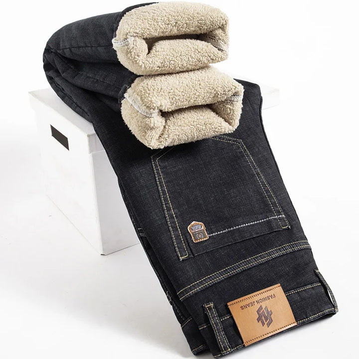 Jean Homme d'Hiver Doublé Polaire