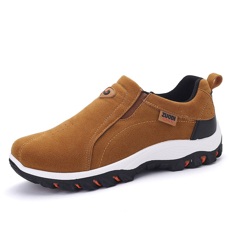 Chaussures de Randonnée Homme Sans Lacets, Semelle Antidérapante