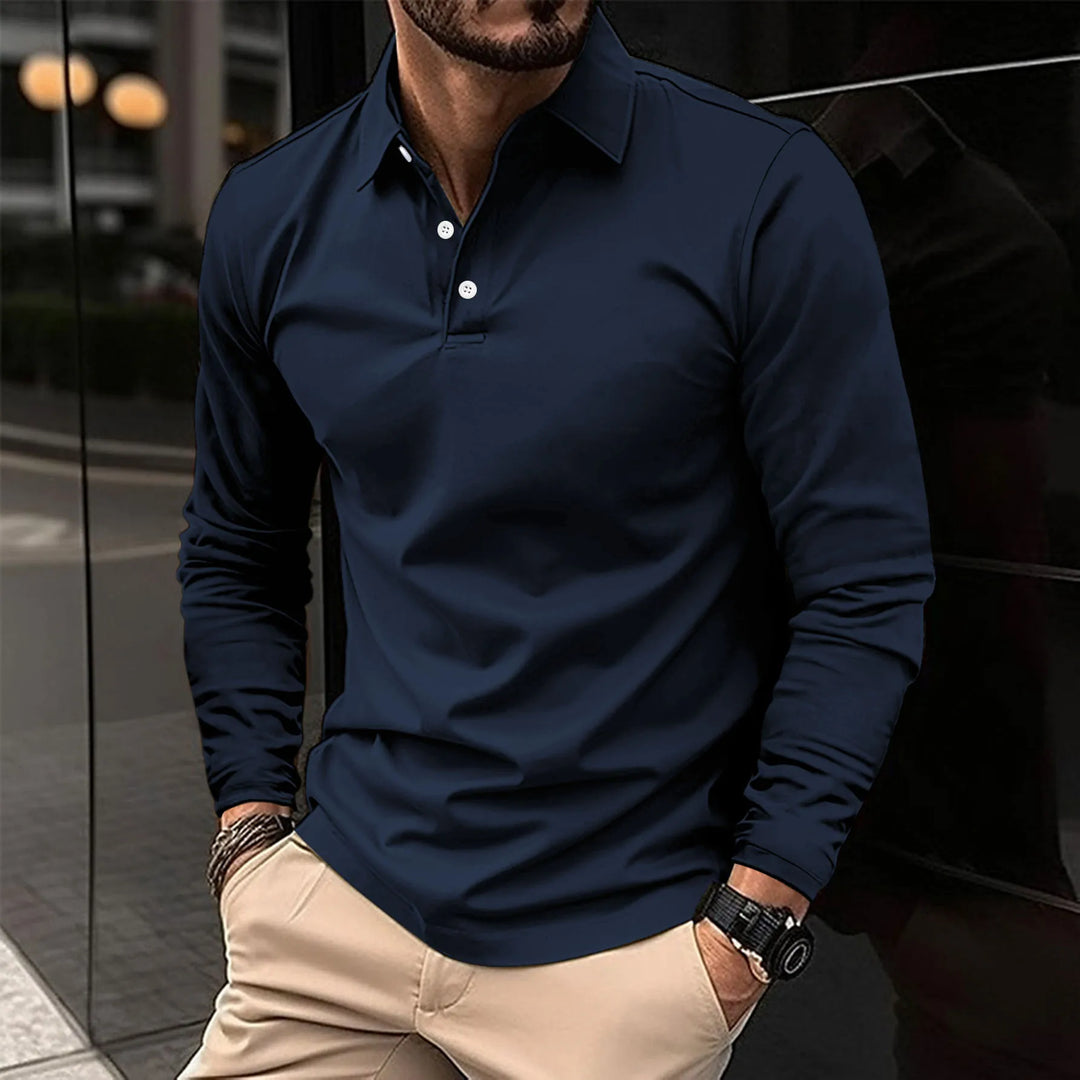 Victor | Polo à manches longues pour hommes