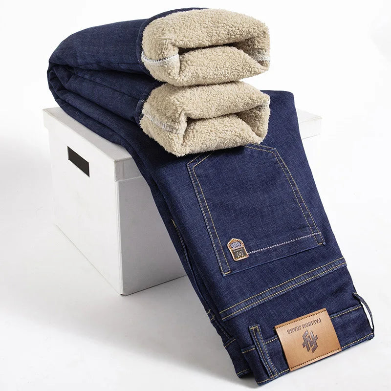 Jean Homme d'Hiver Doublé Polaire