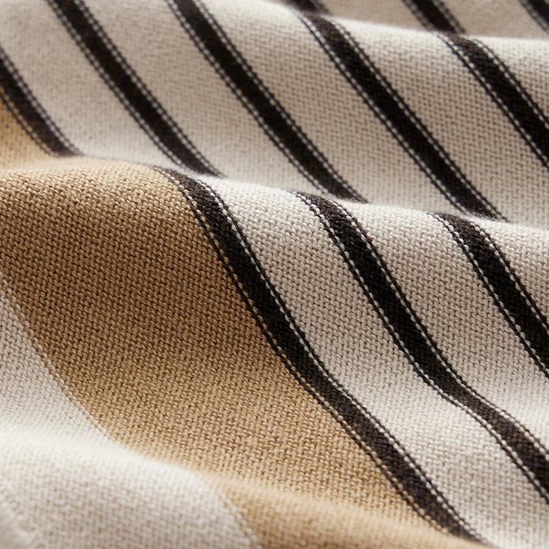 Gabriel | Chemise boutonnée décontractée à rayures pour hommes
