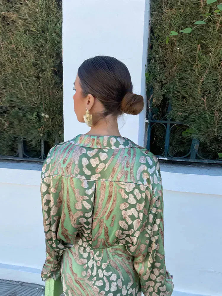 Grace | Ensemble d'Été Chic en Satin