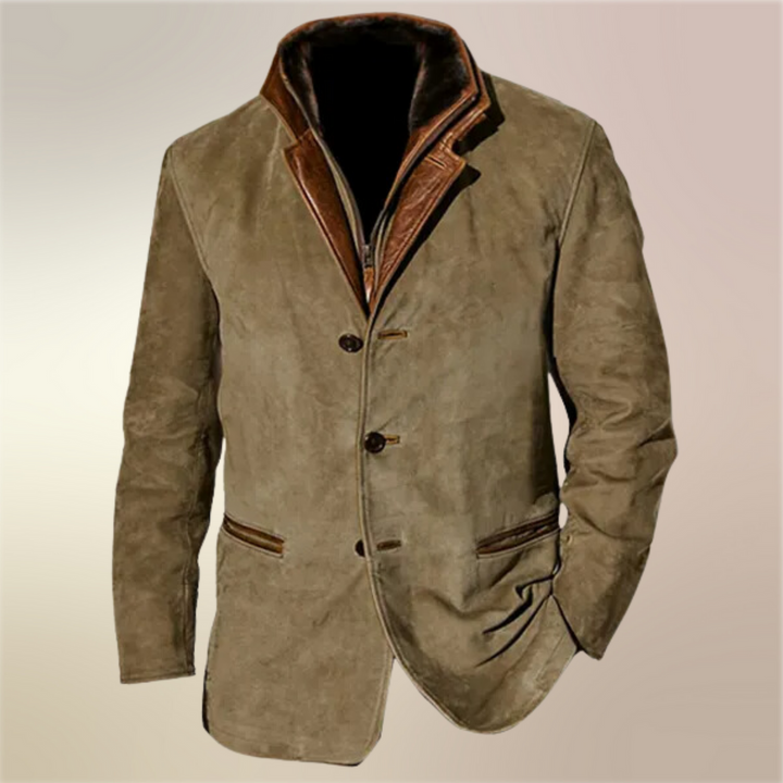 Veste Homme en Mélange de Laine