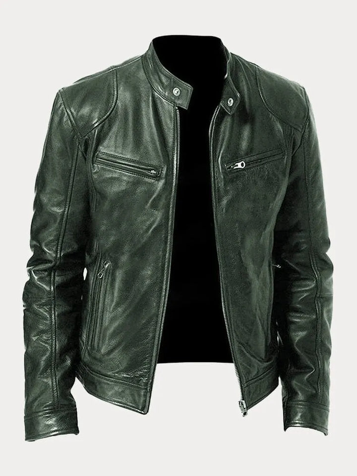 Veste en Cuir Homme