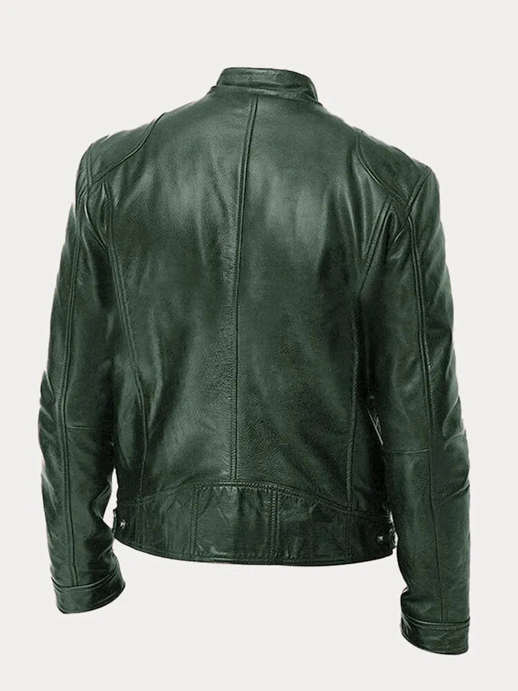 Veste en Cuir Homme
