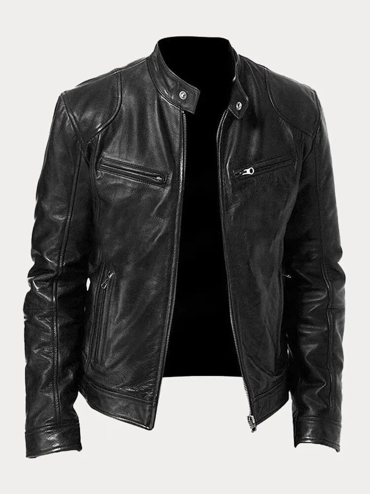 Veste en Cuir Homme