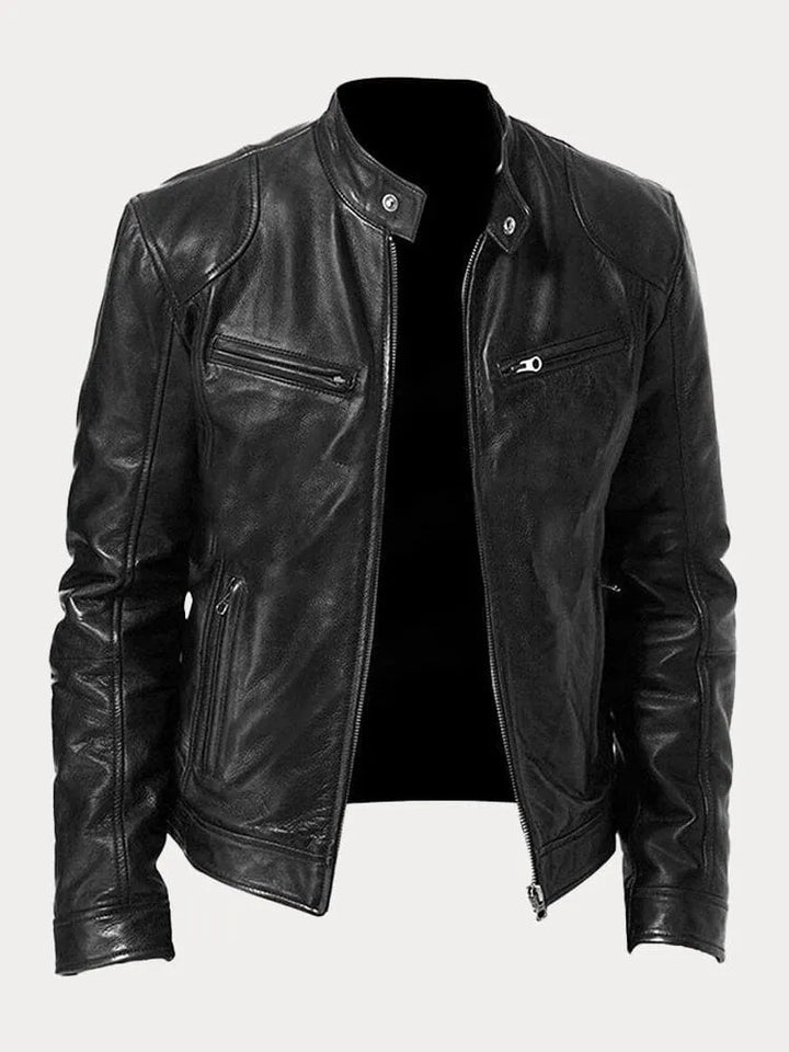 Veste en Cuir Homme