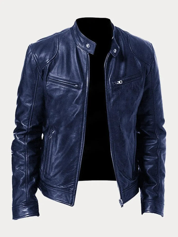 Veste en Cuir Homme