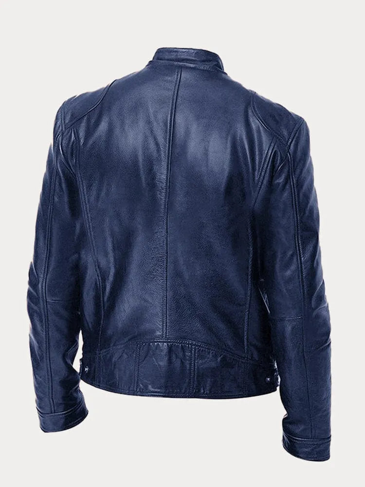 Veste en Cuir Homme
