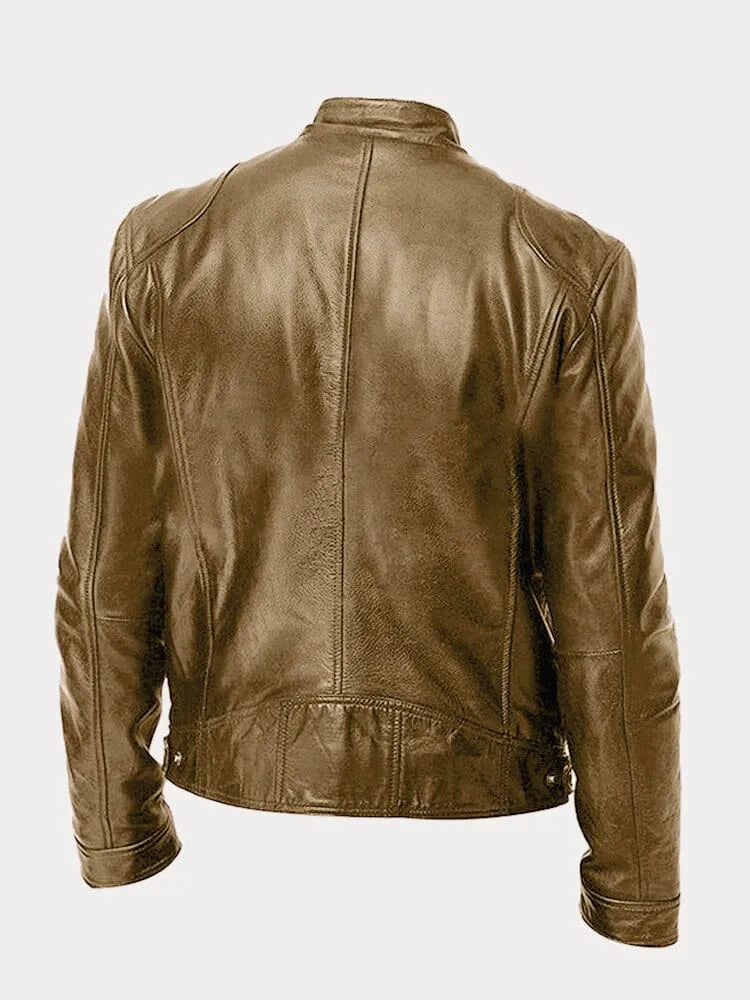 Veste en Cuir Homme