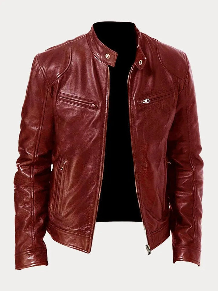 Veste en Cuir Homme