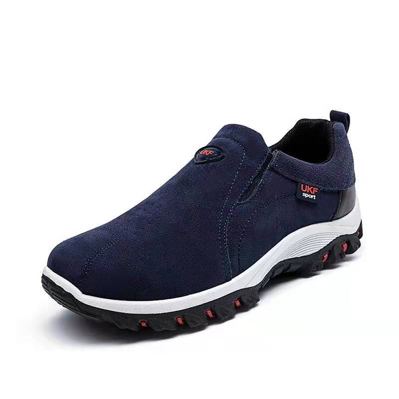 Chaussures de Randonnée Homme Sans Lacets, Semelle Antidérapante