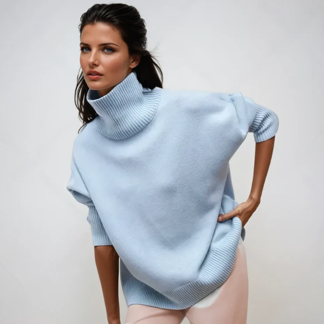 Pull Chaud Ajusté Femme