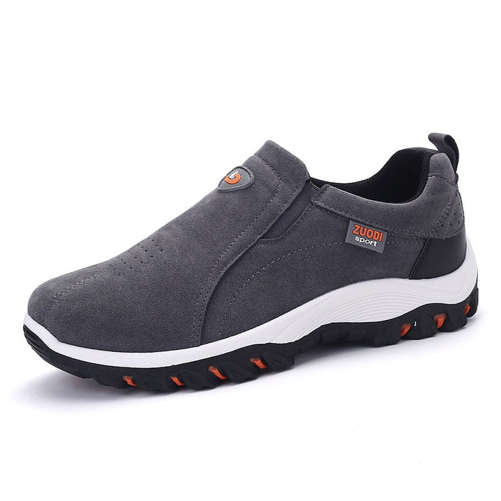 Chaussures de Randonnée Homme Sans Lacets, Semelle Antidérapante