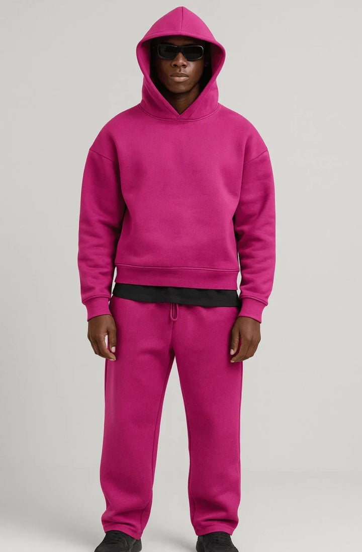 Ensemble Sweat À Capuche Oversize Et Jogging Homme