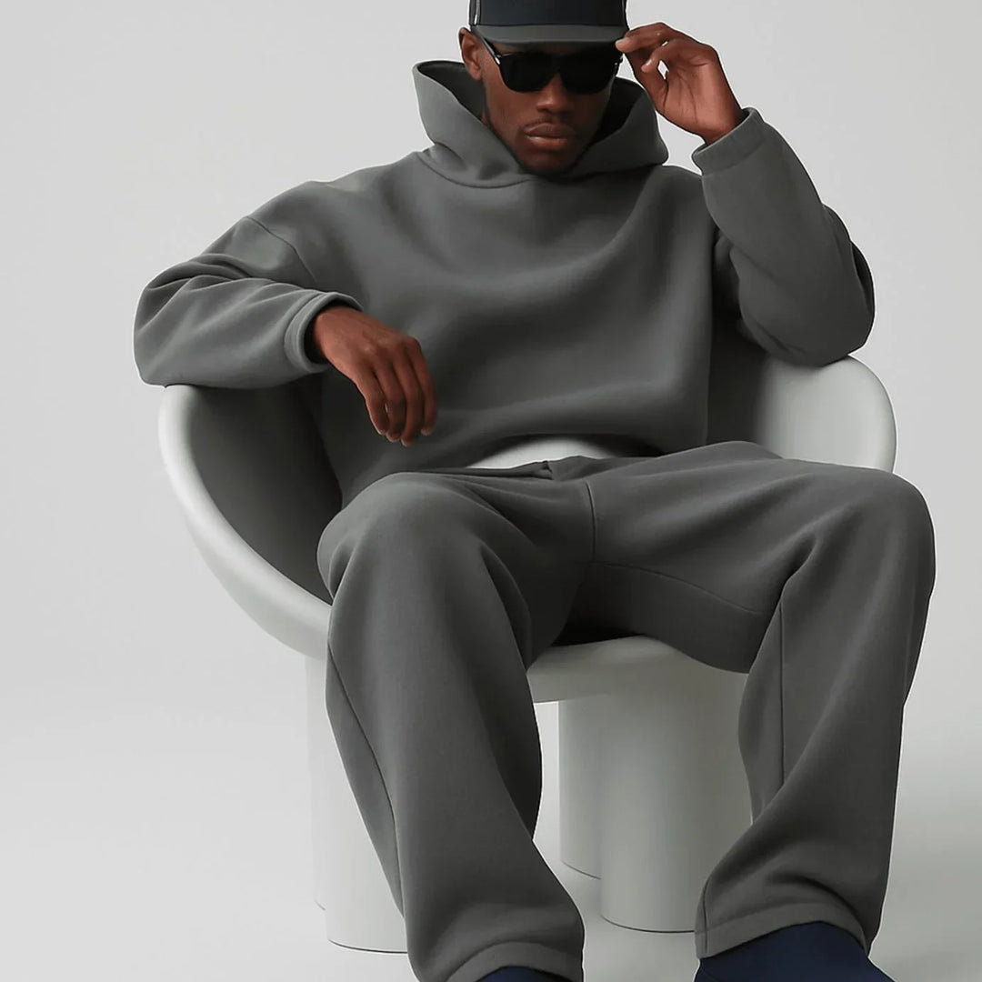 Ensemble Sweat À Capuche Oversize Et Jogging Homme