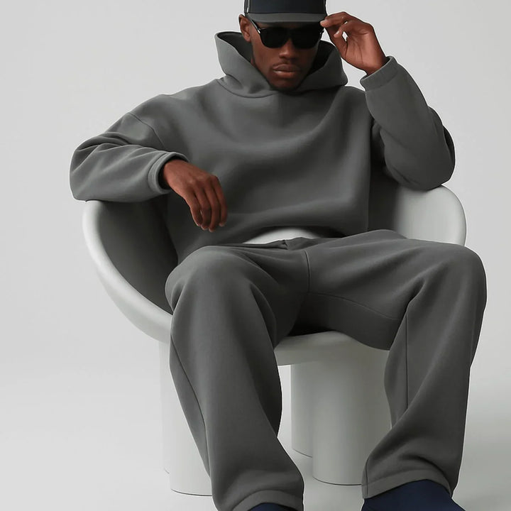 Ensemble Sweat À Capuche Oversize Et Jogging Homme
