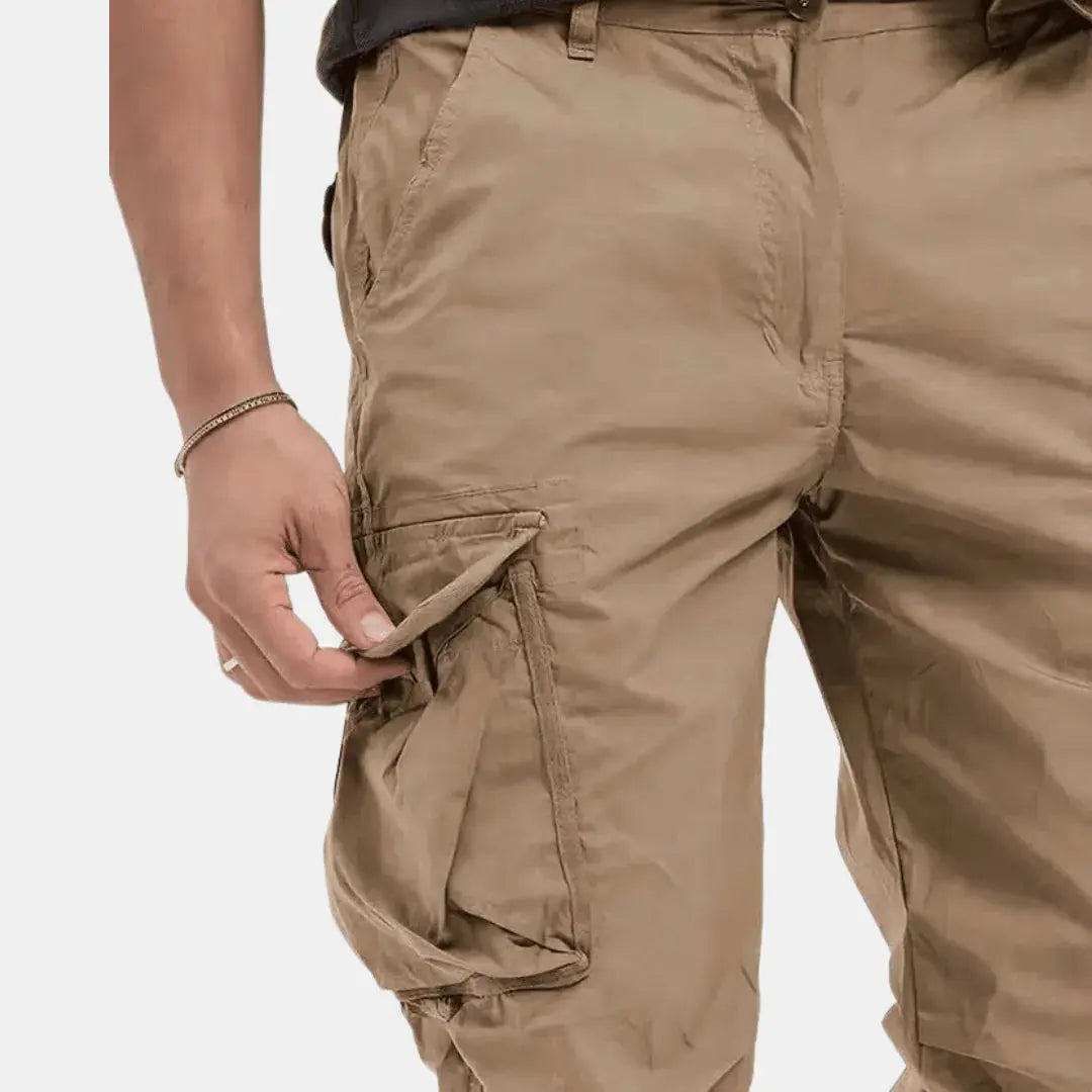 Jogger Cargo Homme Coupe Ajustée avec Poches