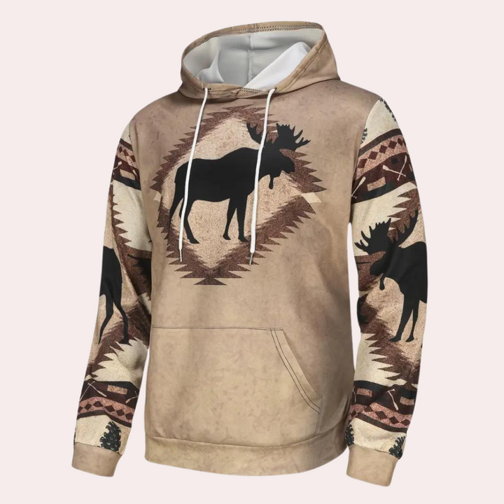 LOGAN - Sweat à Capuche Classique pour Hommes