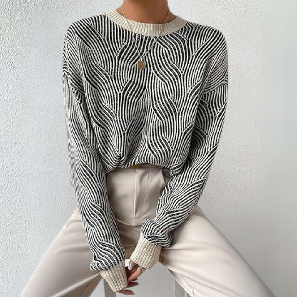 DEBORAH - Pull en Tricot Elégant pour Femmes