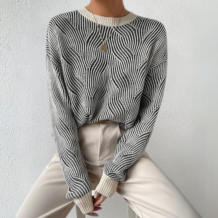 DEBORAH - Pull en Tricot Elégant pour Femmes