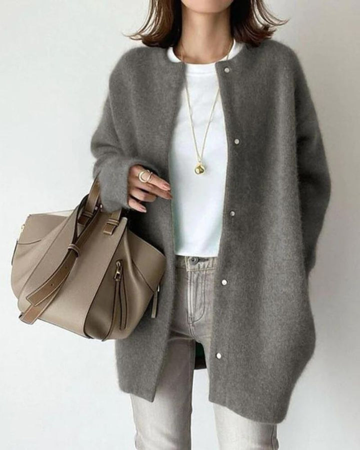 Éliane | Cardigan en tricot confortable pour femmes