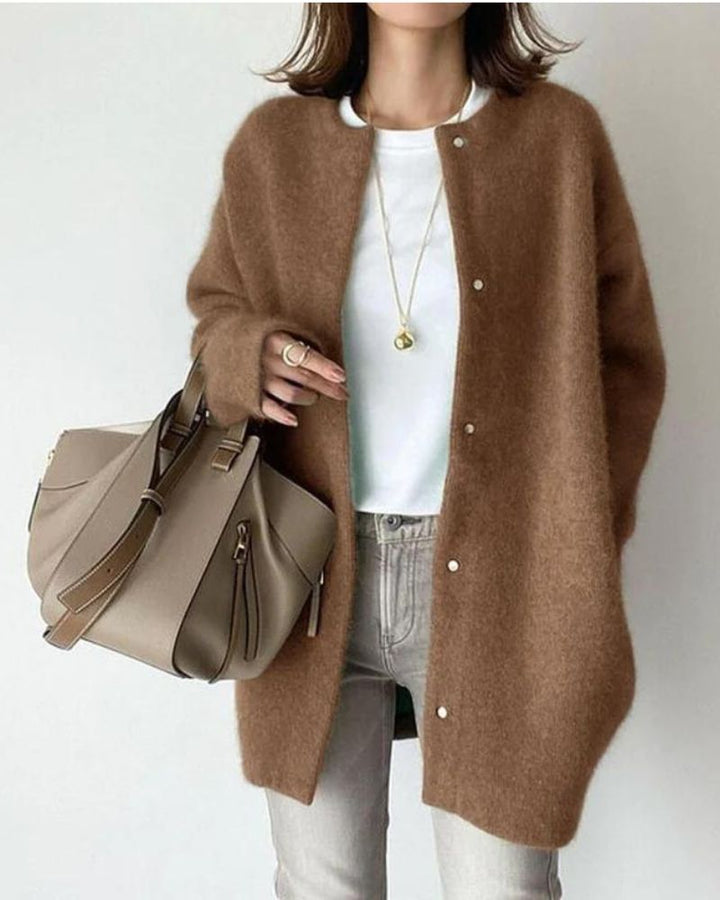 Éliane | Cardigan en tricot confortable pour femmes