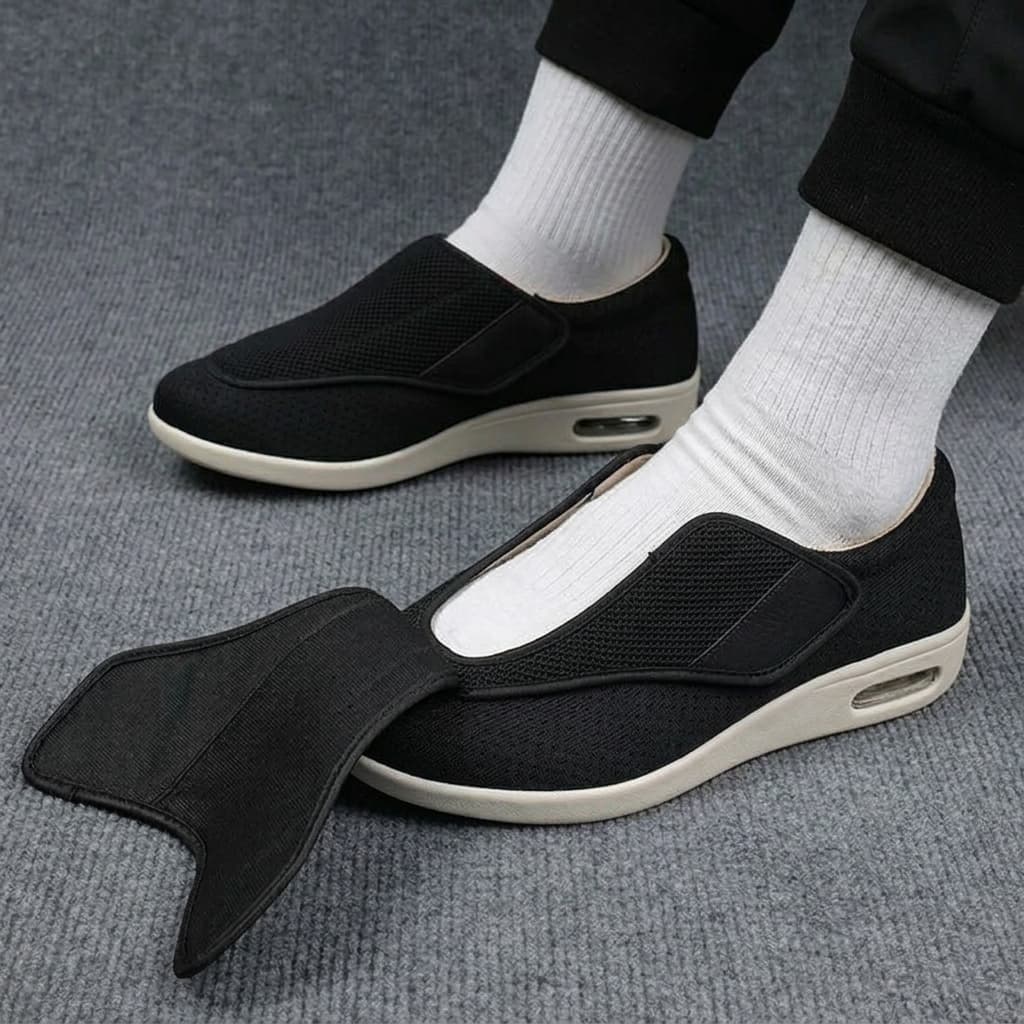 Chaussures Orthopédiques Confort Coupe Large