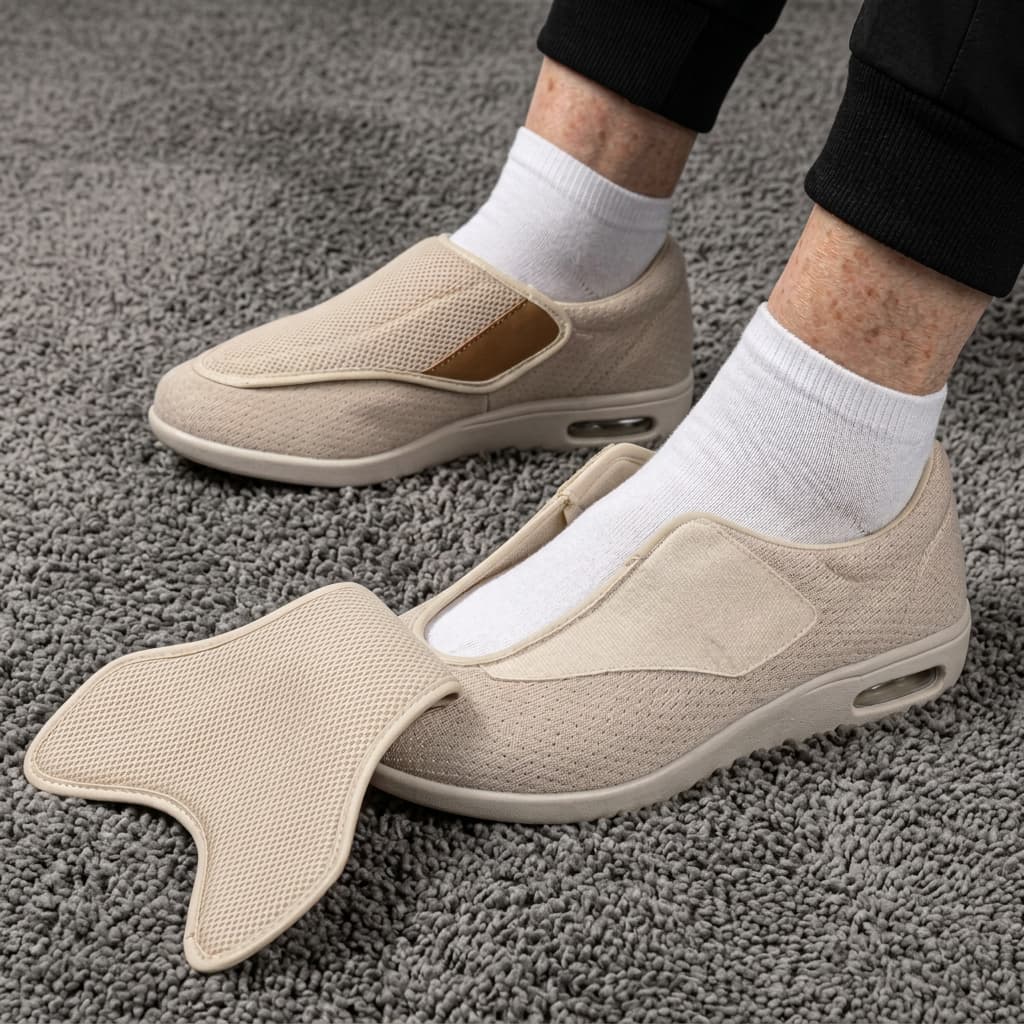 Chaussures Orthopédiques Confort Coupe Large