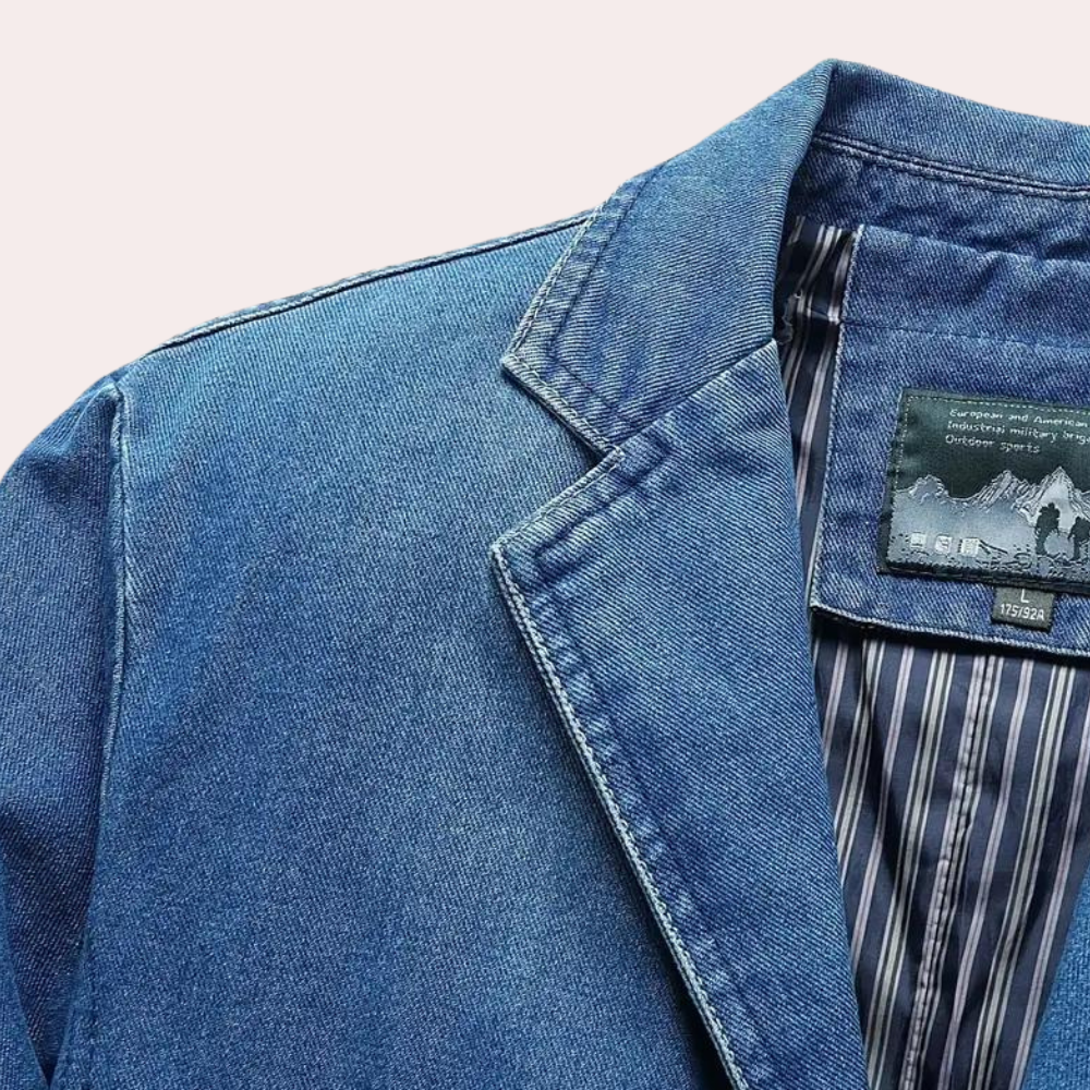 LOGAN - Veste en Jean Décontractée pour Hommes