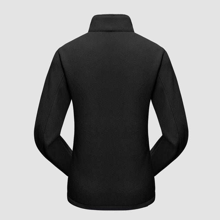Veste de Ski Femme 3 en 1 Imperméable Doublée Polaire à Capuche