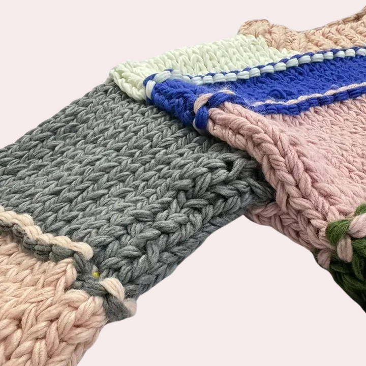 TEIA - Pull Tricoté Éclatant pour Femmes