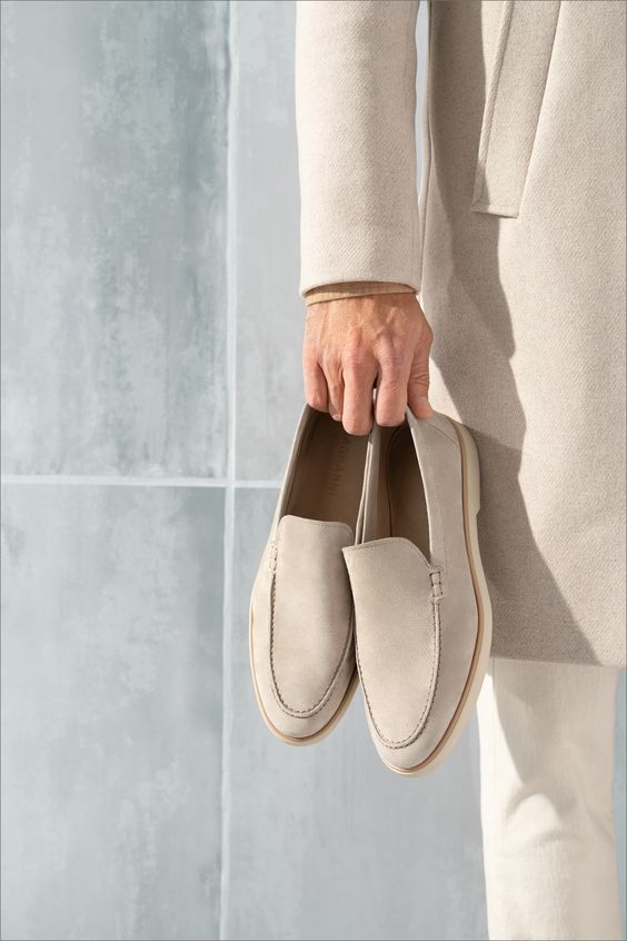 Lysandor | Mocassins en daim doux pour hommes