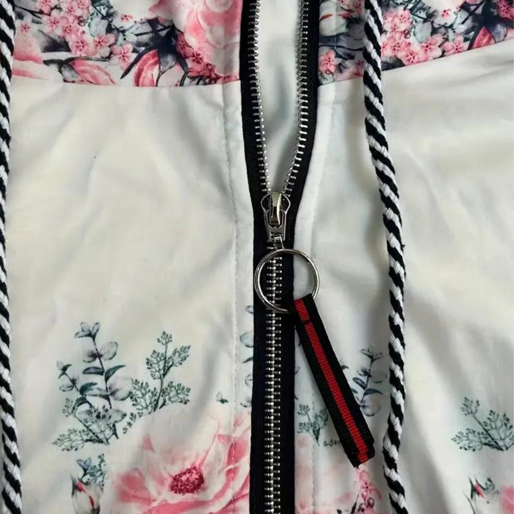 ARIELA - Sweat à Capuche Floral pour Femmes