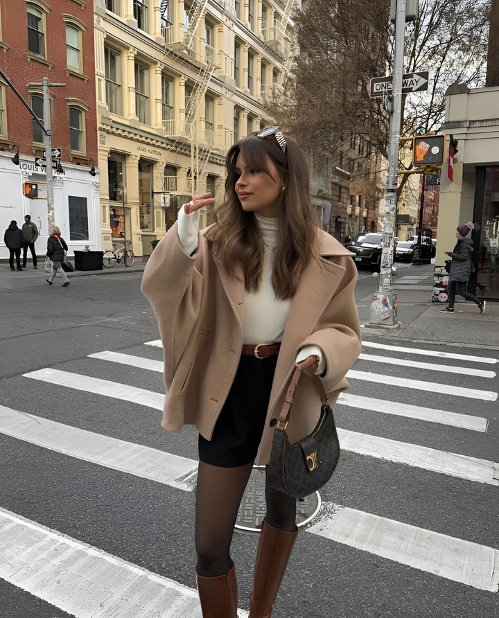 Veste Réversible Élégante Femme